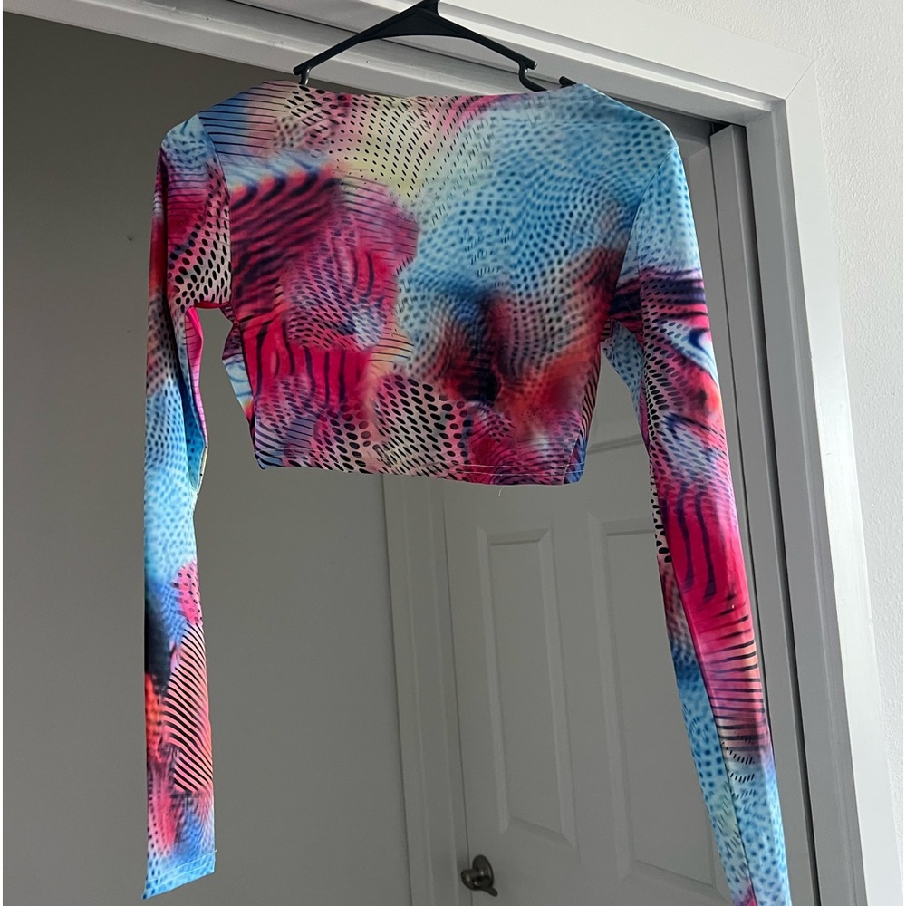 Brand New - crop top - open back